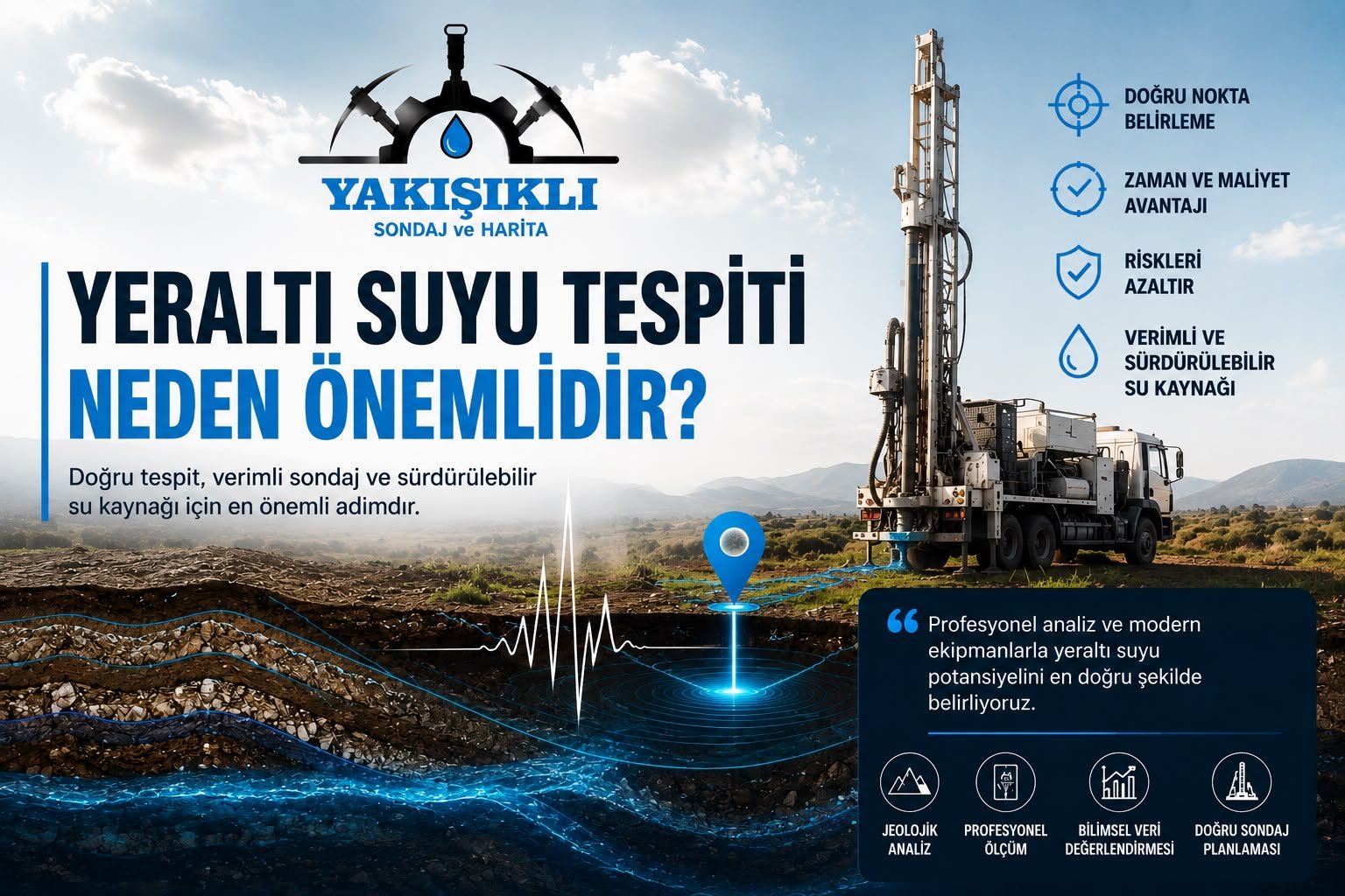Yeraltı Suyu Tespiti  Neden Önemlidir?